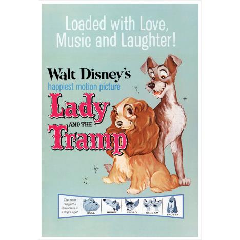 Walt Disneys Lady & The Tramp Disney Originals Card £2.49